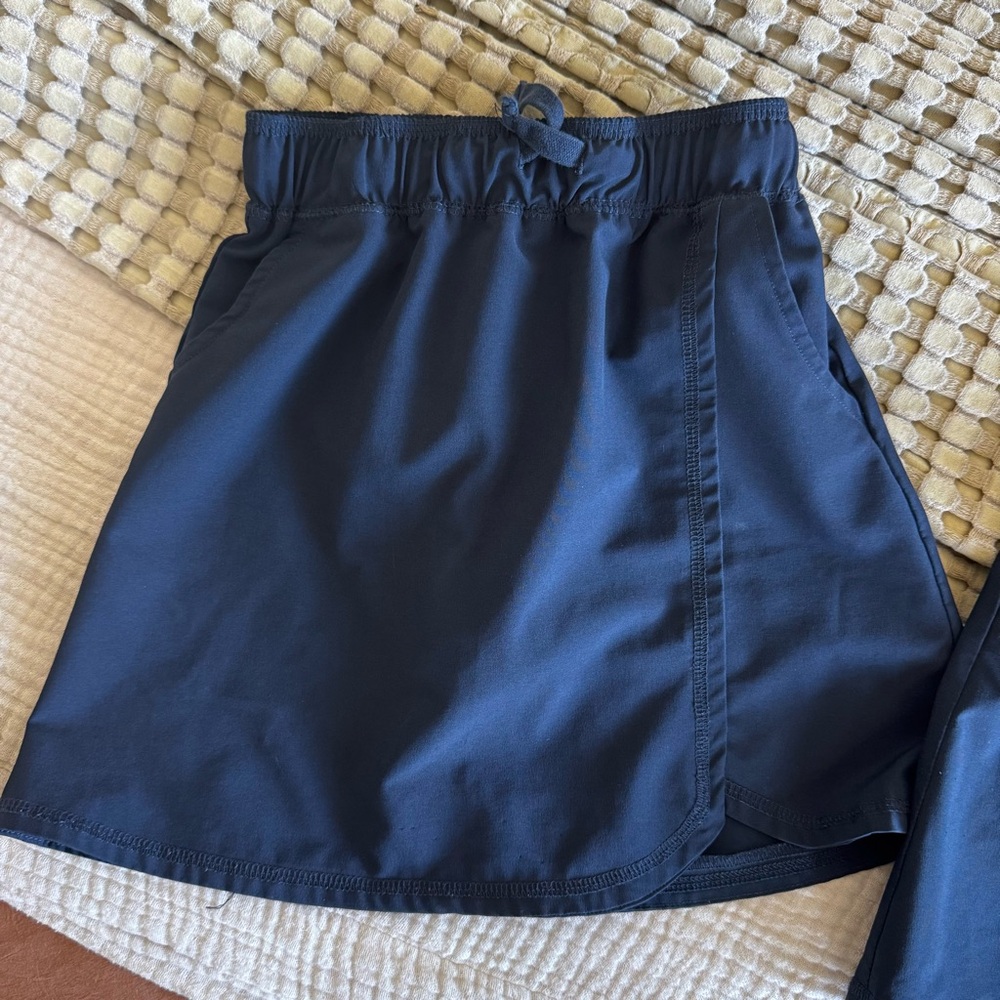 Girls Nautica Uniform Skirt Navy 6X